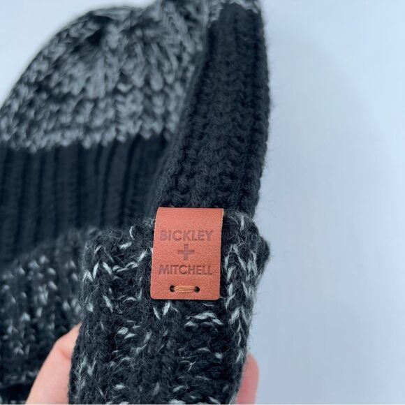 Bickley and Mitchell Ribbed Knit Beanie NWT OS - Picture 3 of 5